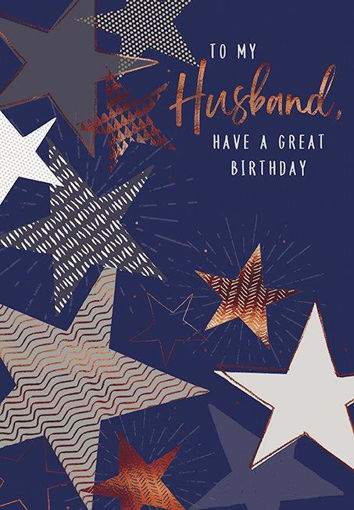 Picture of HUSBAND BIRTHDAY CARD